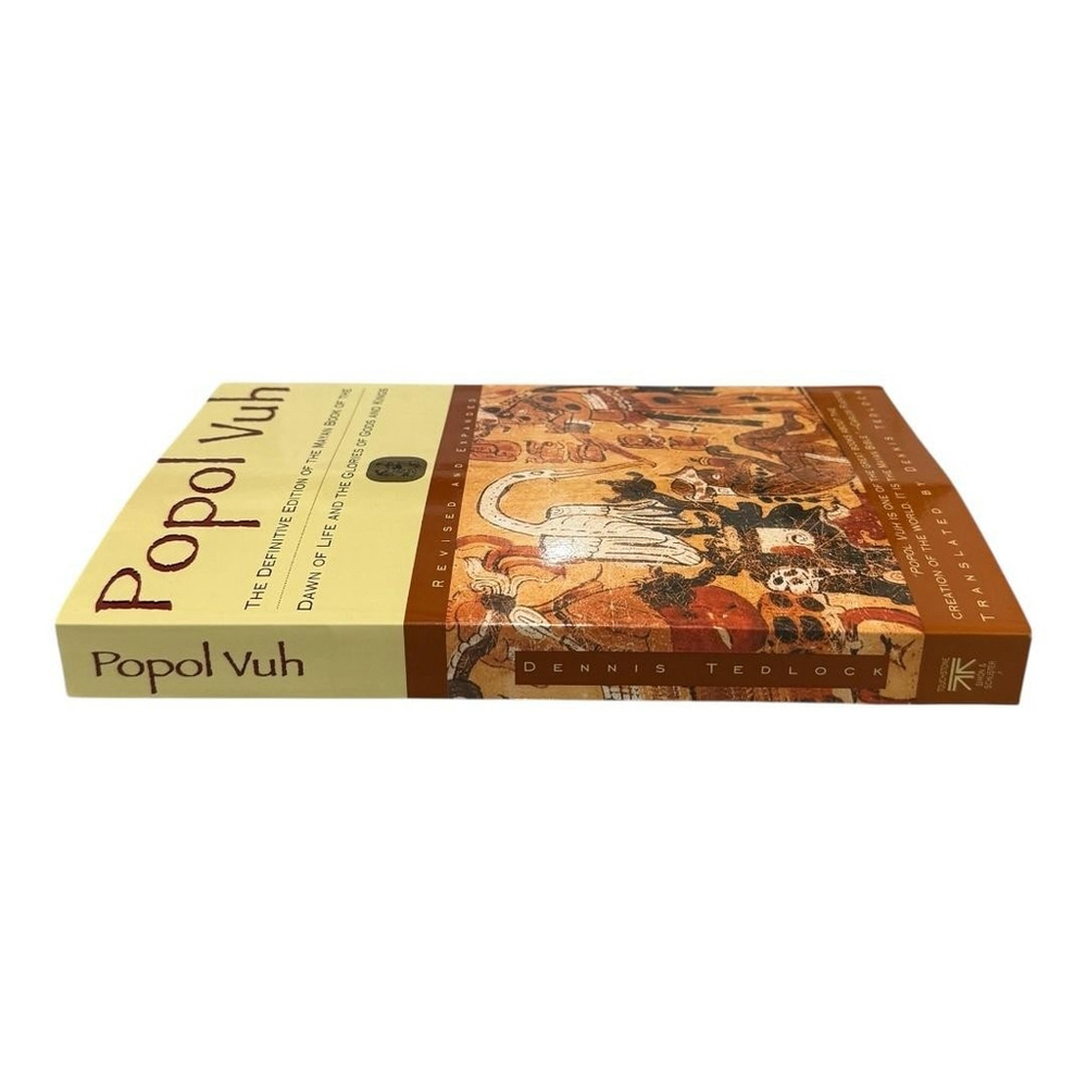 Popol Vuh Definitive Mayan Book Dennis Tedlock Revised Expanded Paperback Quiche - Picture 7 of 9